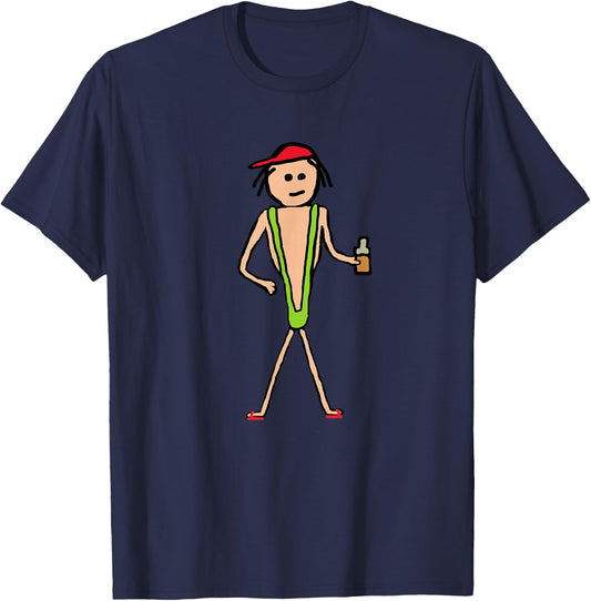 Mankini T-Shirt - T-Shirt | Navy