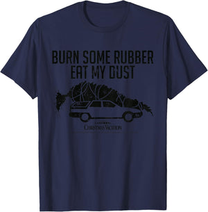 Kids National Lampoon's Christmas Vacation Eat My Dust Poster T-Shirt - T-Shirt | Navy
