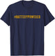 Battery - Designs By Laurie #batterypowered -Adults Black Small T-Shirt - T-Shirt | Navy