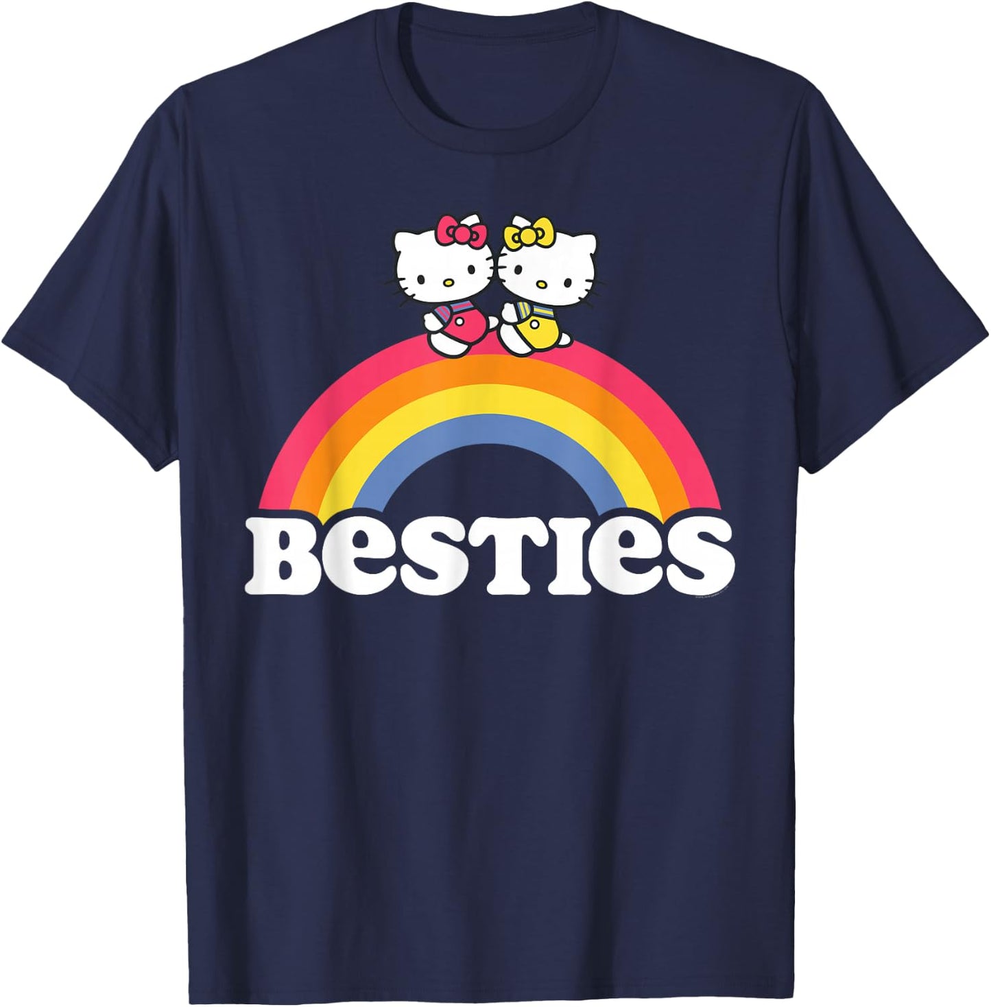 Hello Kitty and Mimmy Besties Shirt T-Shirt - T-Shirt | Navy