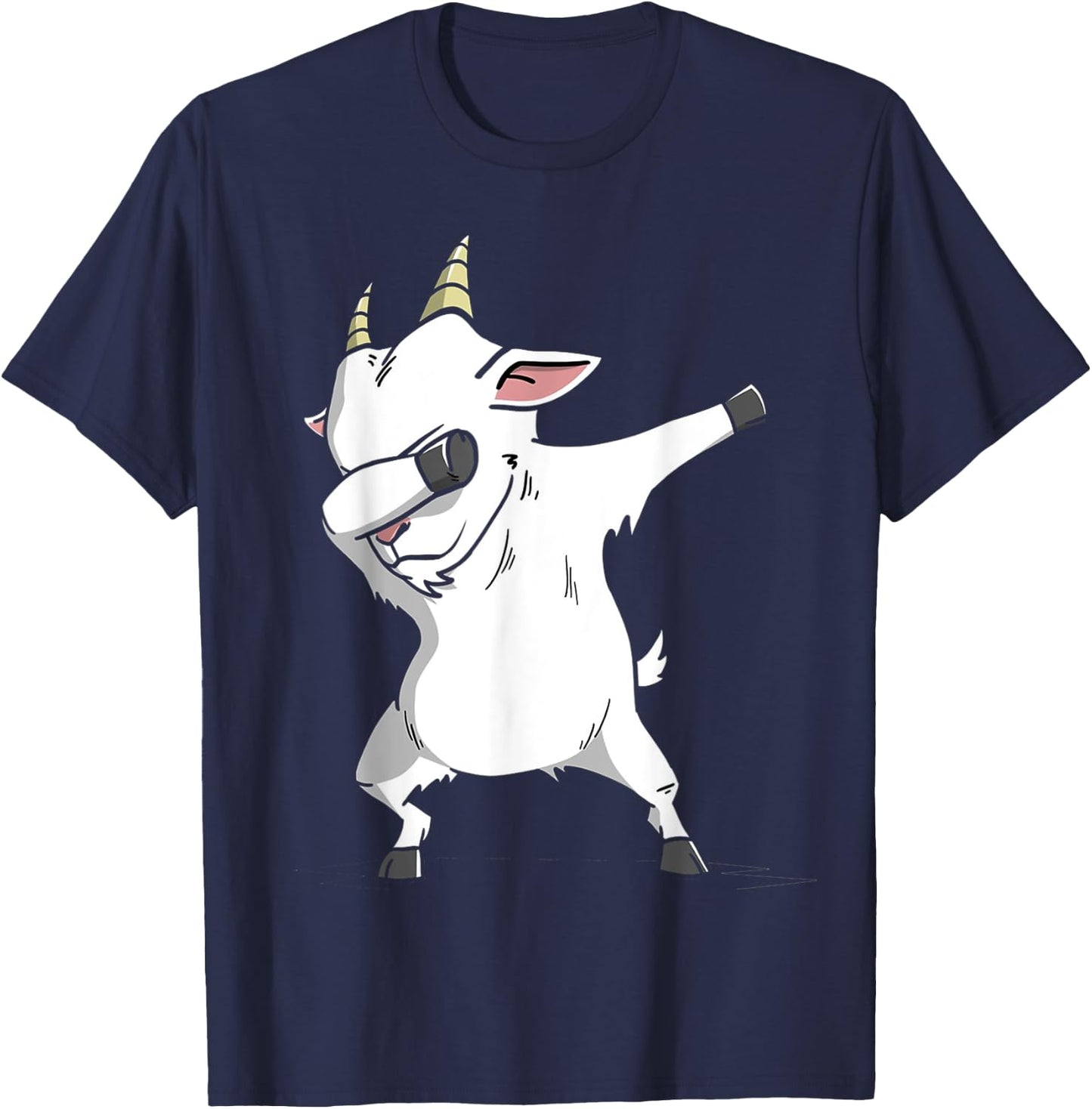 Dabbing Goat Goat Kids Costume Apparel T-Shirt - T-Shirt | Navy