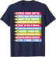Fun Spelling and Grammar Shirt There Their Were We're To Too T-Shirt - T-Shirt | Navy
