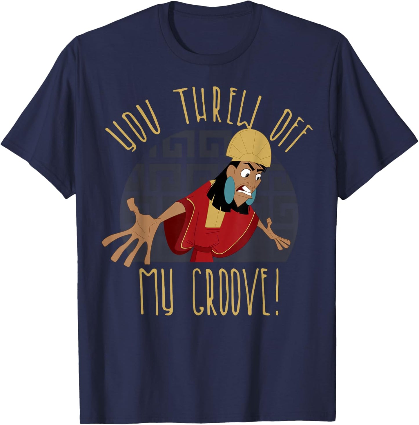 Disney Emperor's New Groove Kuzco Thrown Off Graphic T-Shirt - T-Shirt | Navy