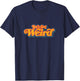 Let's Get Weird Vintage Festival Typography T-Shirt - T-Shirt | Navy