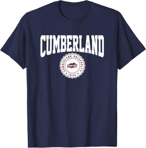 Cumberland University Phoenix Collegiate Seal T-Shirt - T-Shirt | Navy