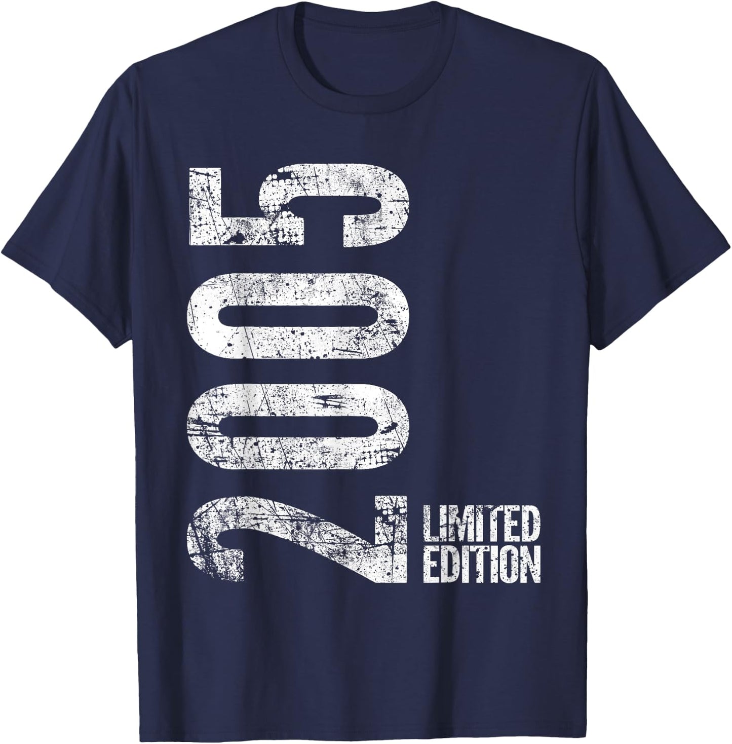 Vintage 2005 Limited Edition 20 Years Old 20th Birthday T-Shirt - T-Shirt | Navy