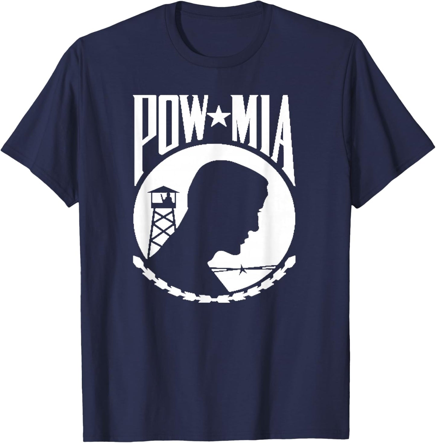 POW MIA Vietnam Vet T-Shirt - T-Shirt | Navy