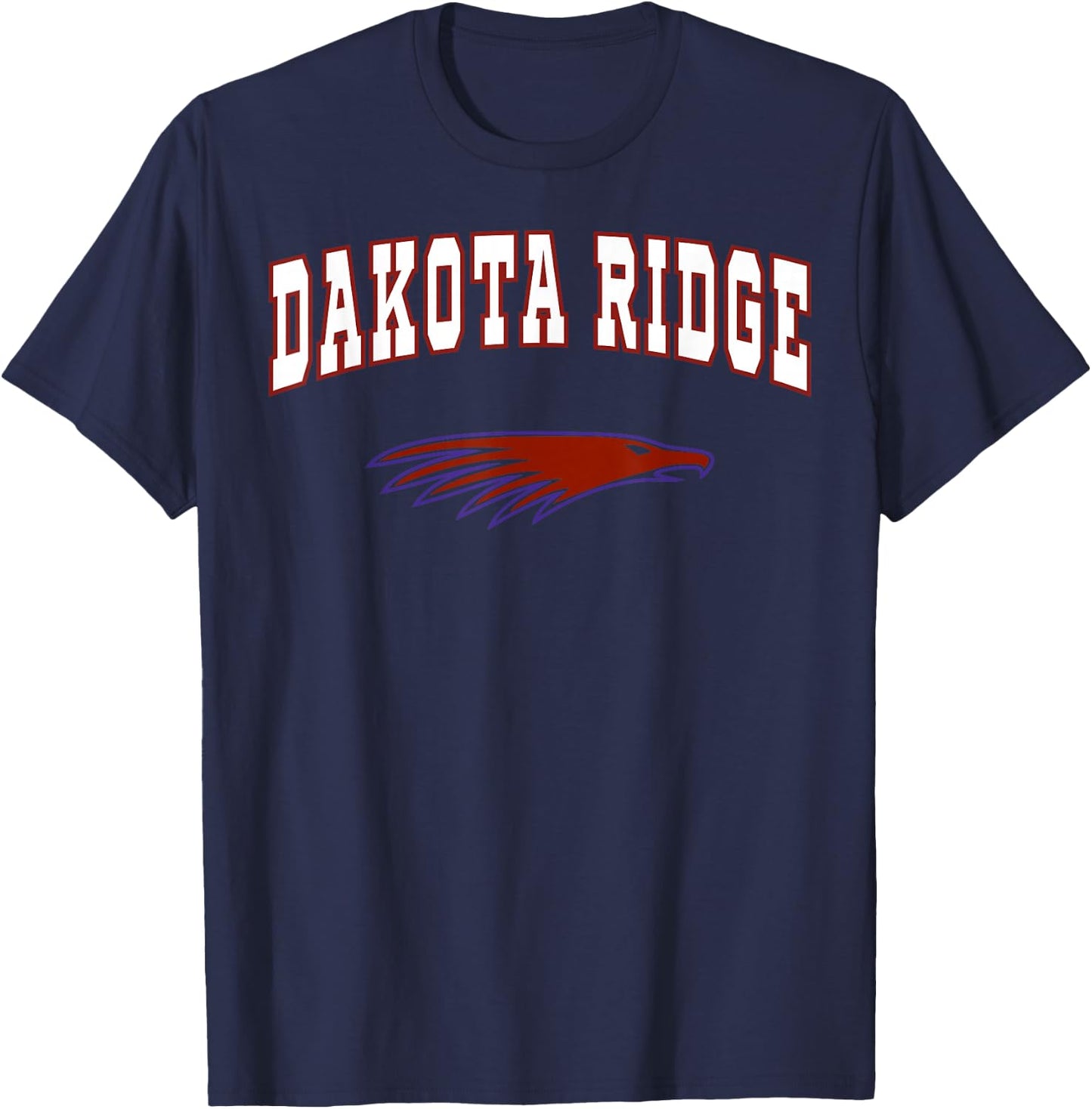 Dakota Ridge High School Eagles C2 T-Shirt - T-Shirt | Navy