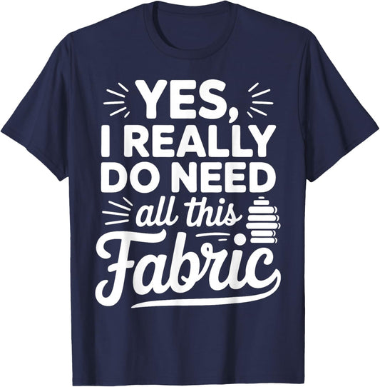 Quilting Patchwork Lover Quilt Guild Sewist Quilters T-Shirt - T-Shirt | Navy