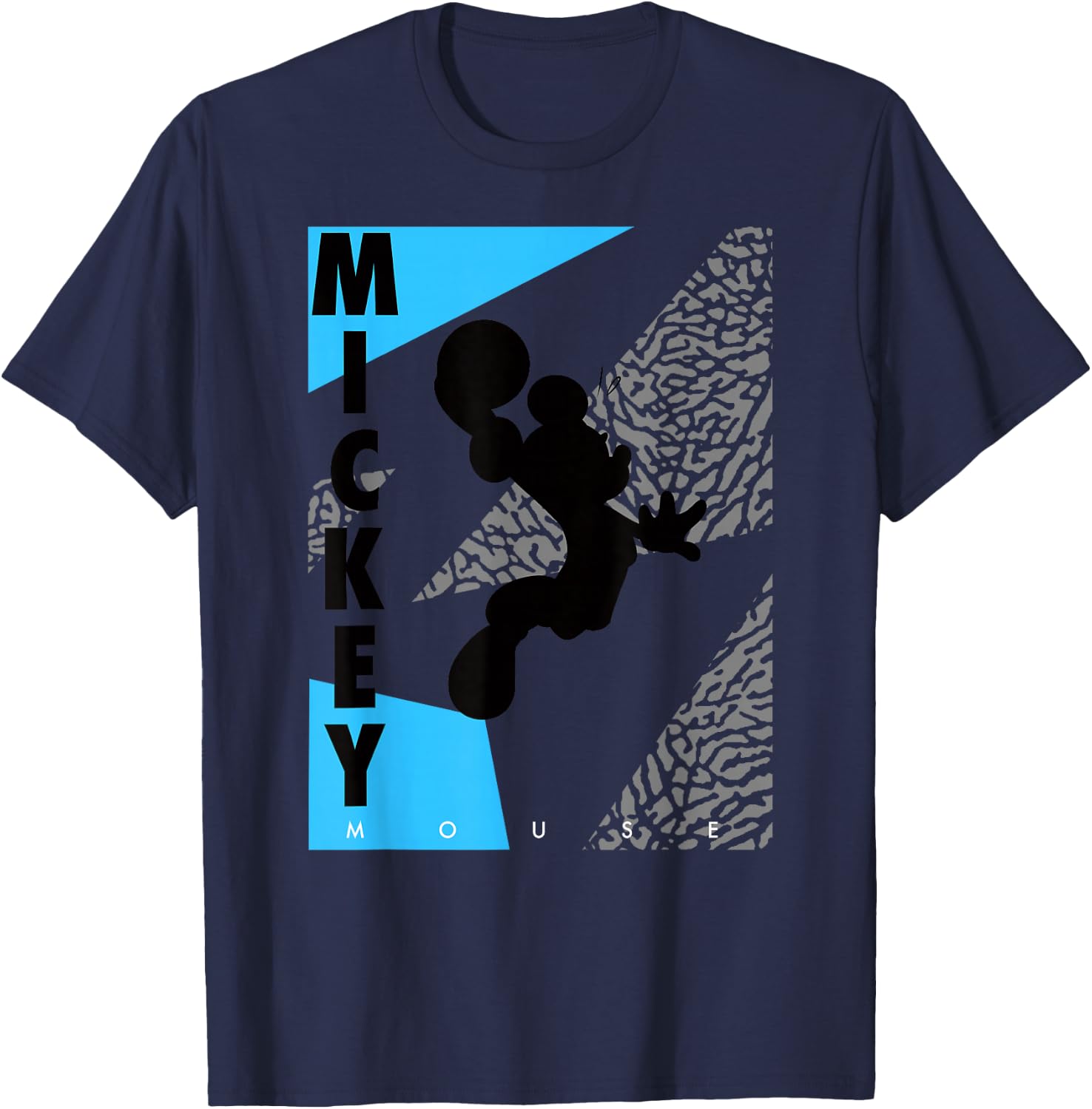 Disney - Mickey Mouse Basketball T-Shirt - T-Shirt | Navy