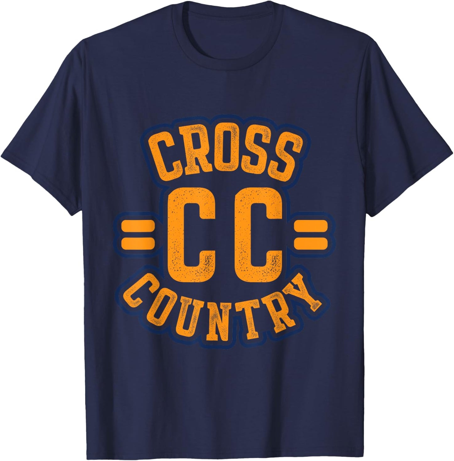 Vintage Cross Country - Cross Country Runner T-Shirt - T-Shirt | Navy