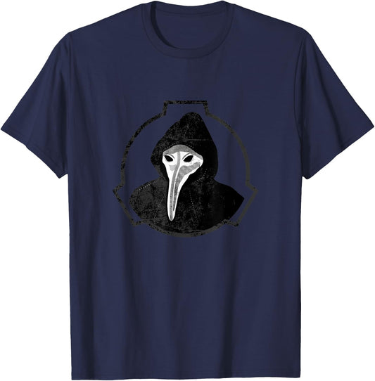 SCP-049 Plague Doctor SCP T-Shirt - T-Shirt | Navy