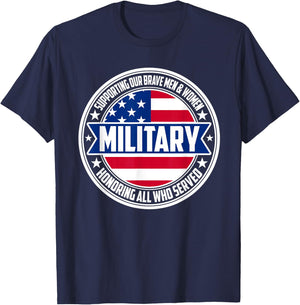 National Military Appreciation Month T-Shirt - T-Shirt | Navy