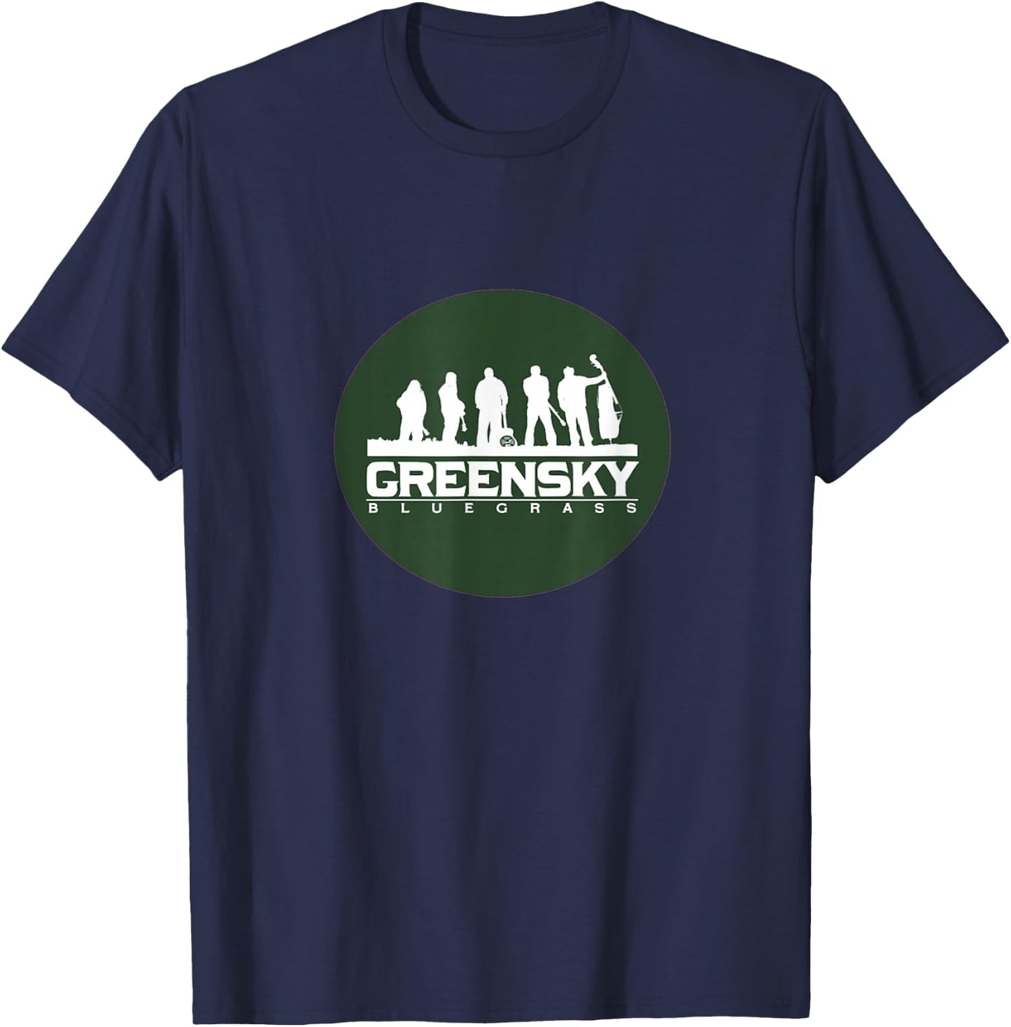 Festival green bluegrass. T-Shirt - T-Shirt | Navy