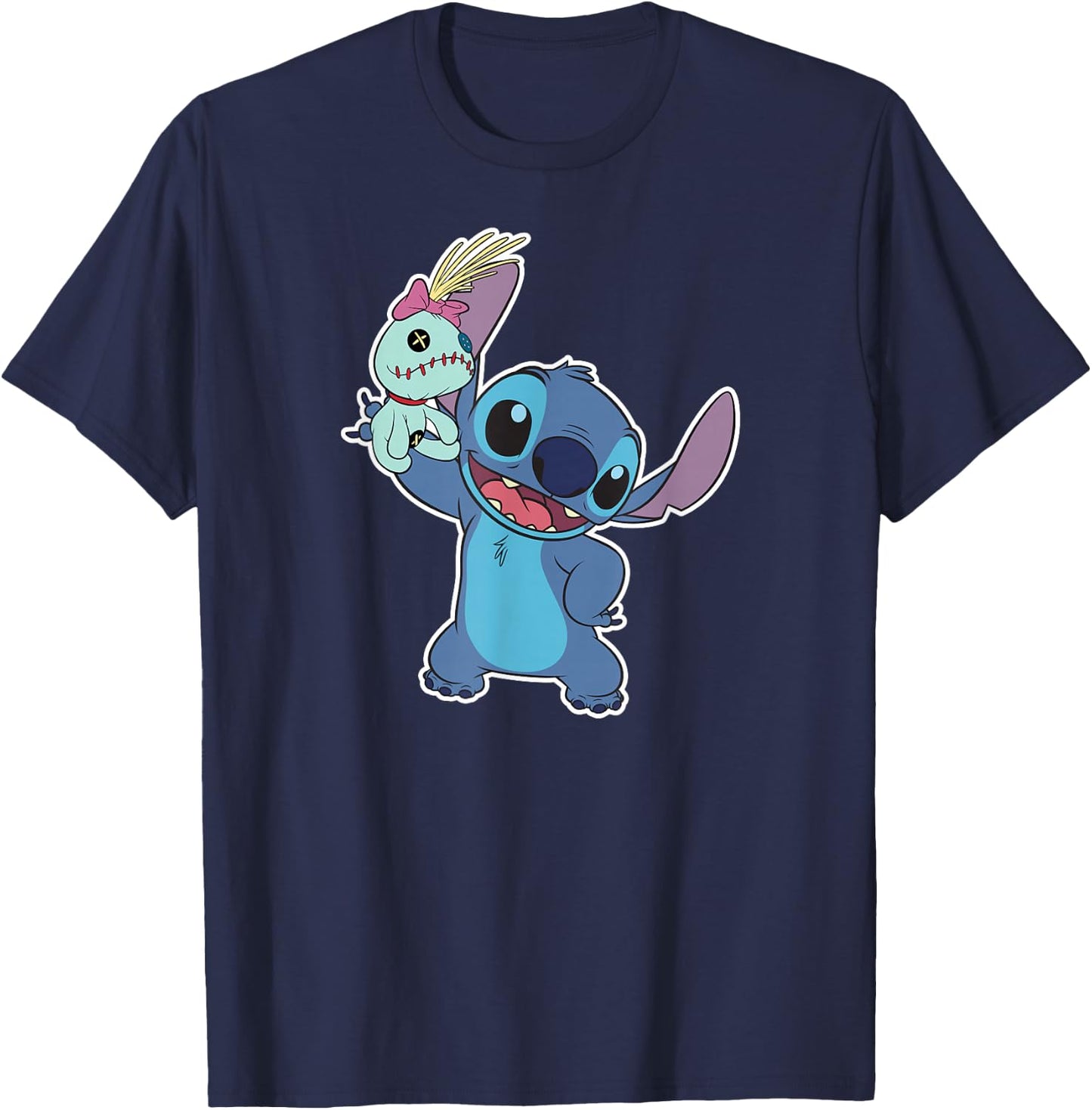 Lilo & Stitch - Dynamic Duo T-Shirt - T-Shirt | Navy
