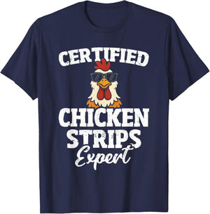 Chicken Strips T-Shirt - T-Shirt | Navy