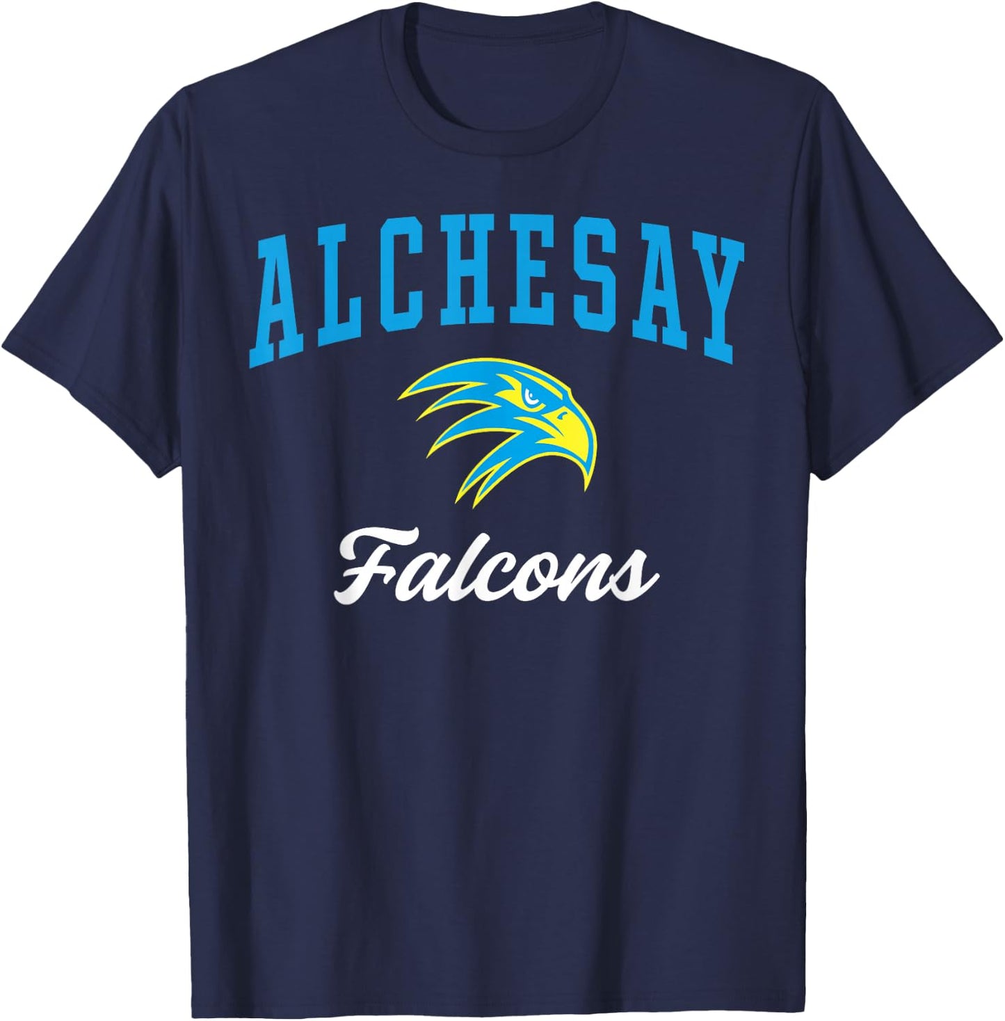 Alchesay High School Falcons C3 T-Shirt - T-Shirt | Navy