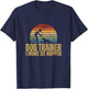 I Make Sit Happen Vintage Distressed Funny Dog Trainer Women T-Shirt - T-Shirt | Navy