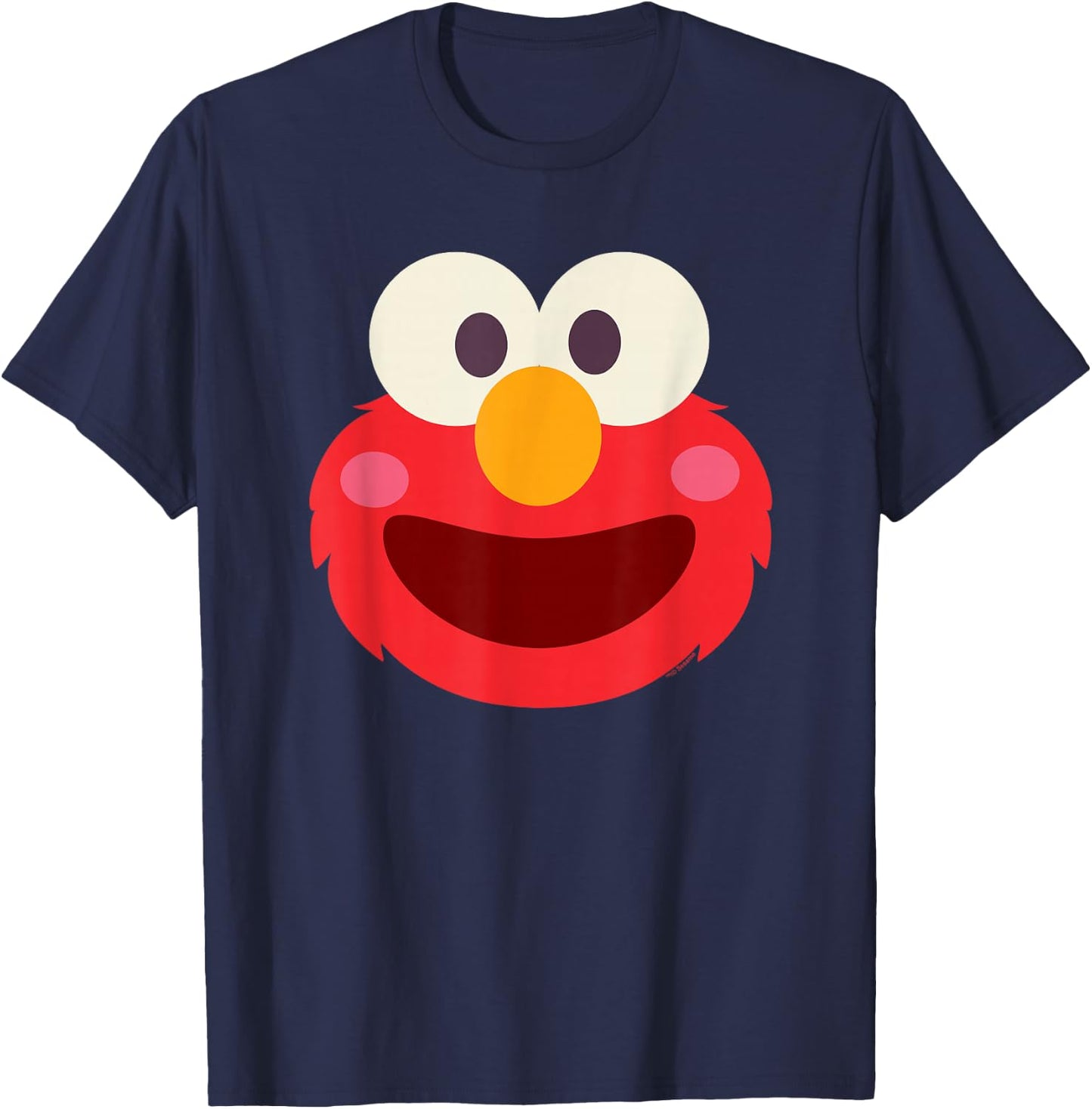Sesame Street Elmo Kawaii Face Halloween Costume T-Shirt - T-Shirt | Navy