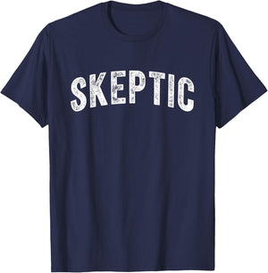 Skeptic T-Shirt - T-Shirt | Navy