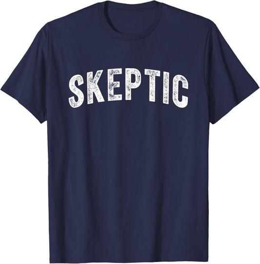 Skeptic T-Shirt - T-Shirt | Navy