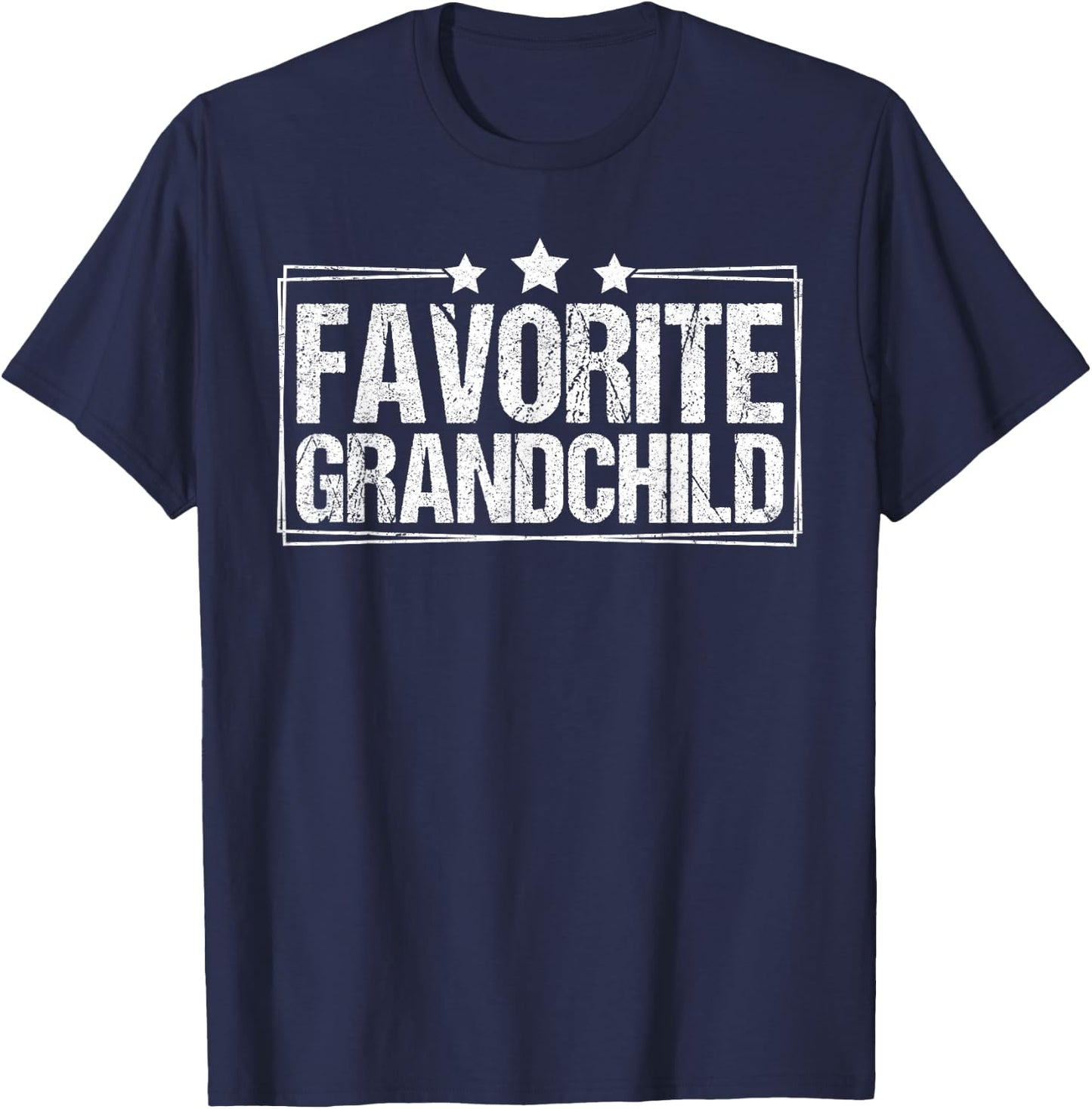 Favorite Grandchild T-Shirt - T-Shirt | Navy