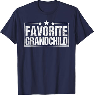 Favorite Grandchild T-Shirt - T-Shirt | Navy
