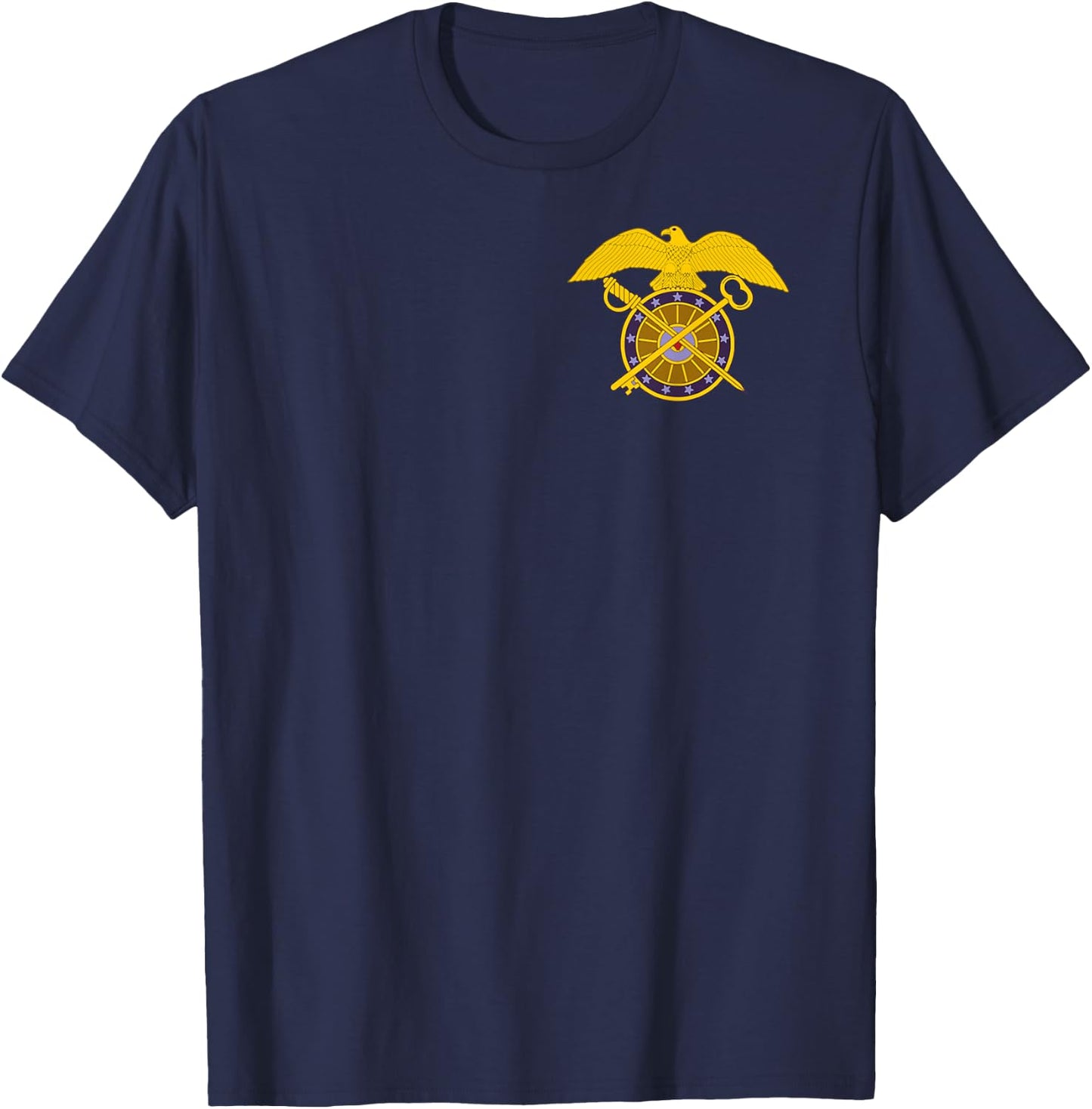 US Army Branch - Quartermaster Corps - QM T-Shirt - T-Shirt | Navy