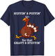 Marathon Running Turkey Trot Funny Group Team Gift Turkey T-Shirt - T-Shirt | Navy