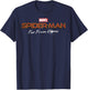 Marvel Spider-Man Far From Home Movie Title Logo T-Shirt - T-Shirt | Navy