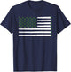Weed Cannabis Patriot Joint American Flag Marijuana Gift Men T-Shirt - T-Shirt | Navy