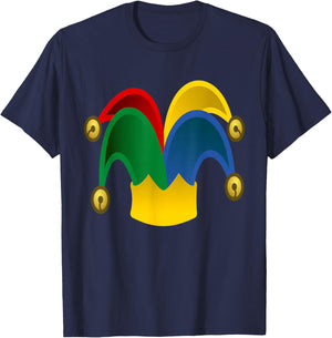 Jester Court Jester Fool Comedy Comedian T-Shirt - T-Shirt | Navy