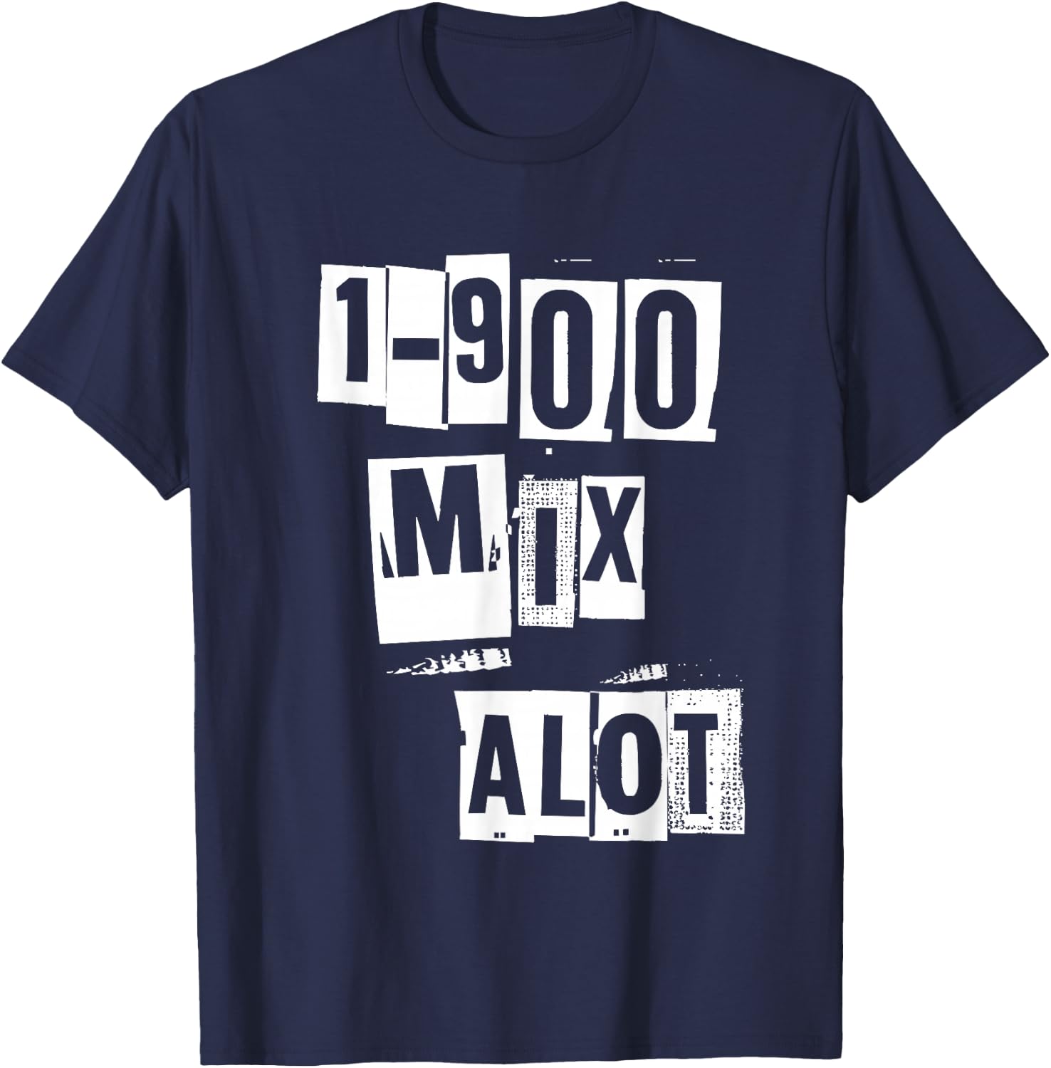 1-900 Mix Alot Baby Got Back Hip Hop Rap 90s T-Shirt - T-Shirt | Navy
