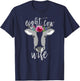 Funny LDS Mormon 8 Cow Woman Wife Flowers Johnny Lingo Shirt T-Shirt - T-Shirt | Navy