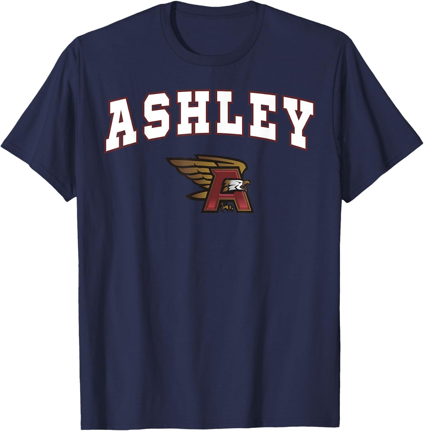 Ashley High School Eagles C2 T-Shirt - T-Shirt | Navy