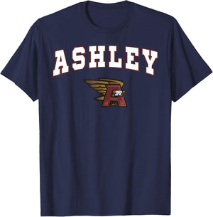 Ashley High School Eagles C2 T-Shirt - T-Shirt | Navy
