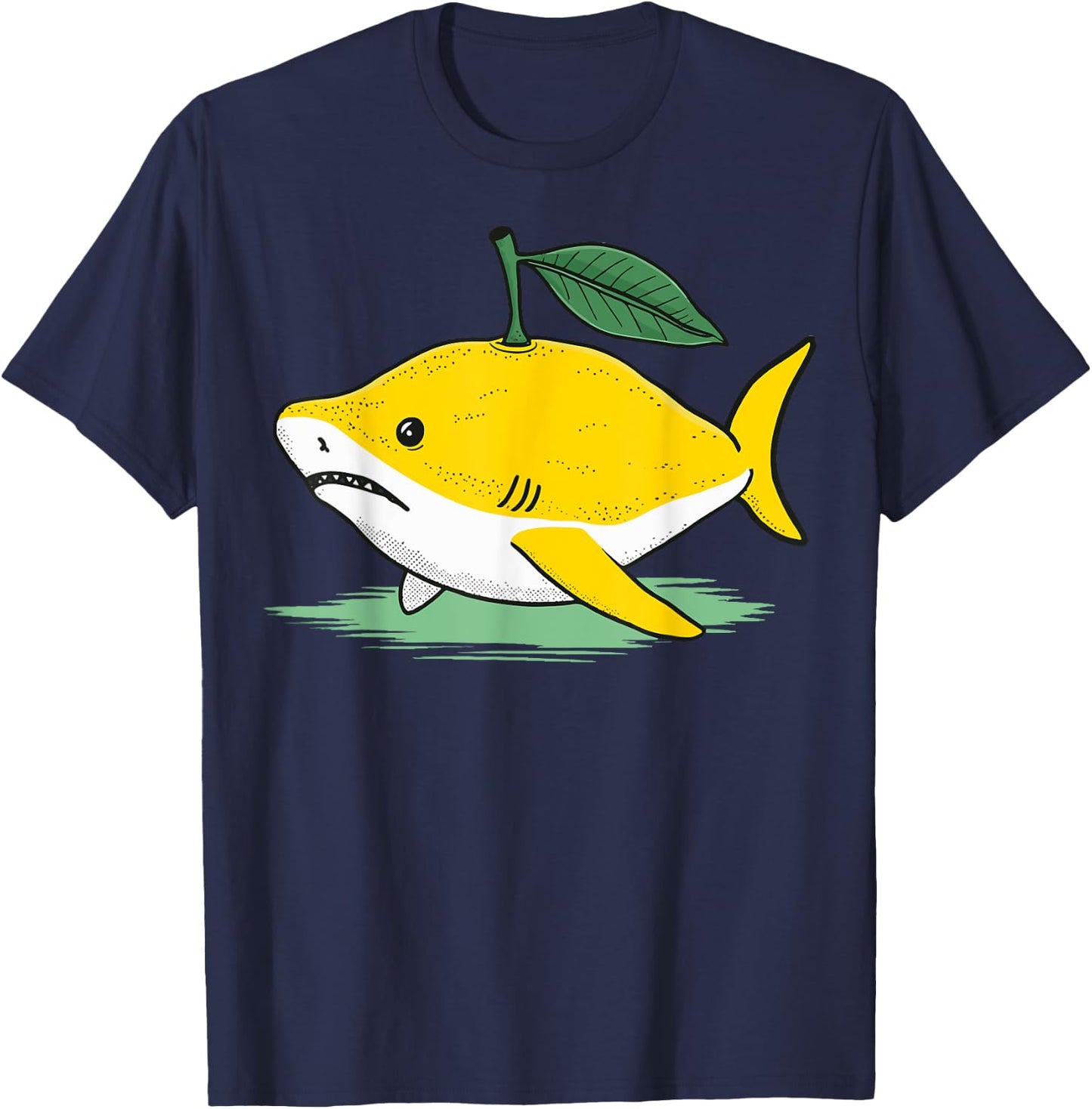 Lemon Shark T-Shirt - T-Shirt | Navy
