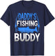Daddy's Fishing Buddy Novelty Youth T-Shirt - T-Shirt | Navy