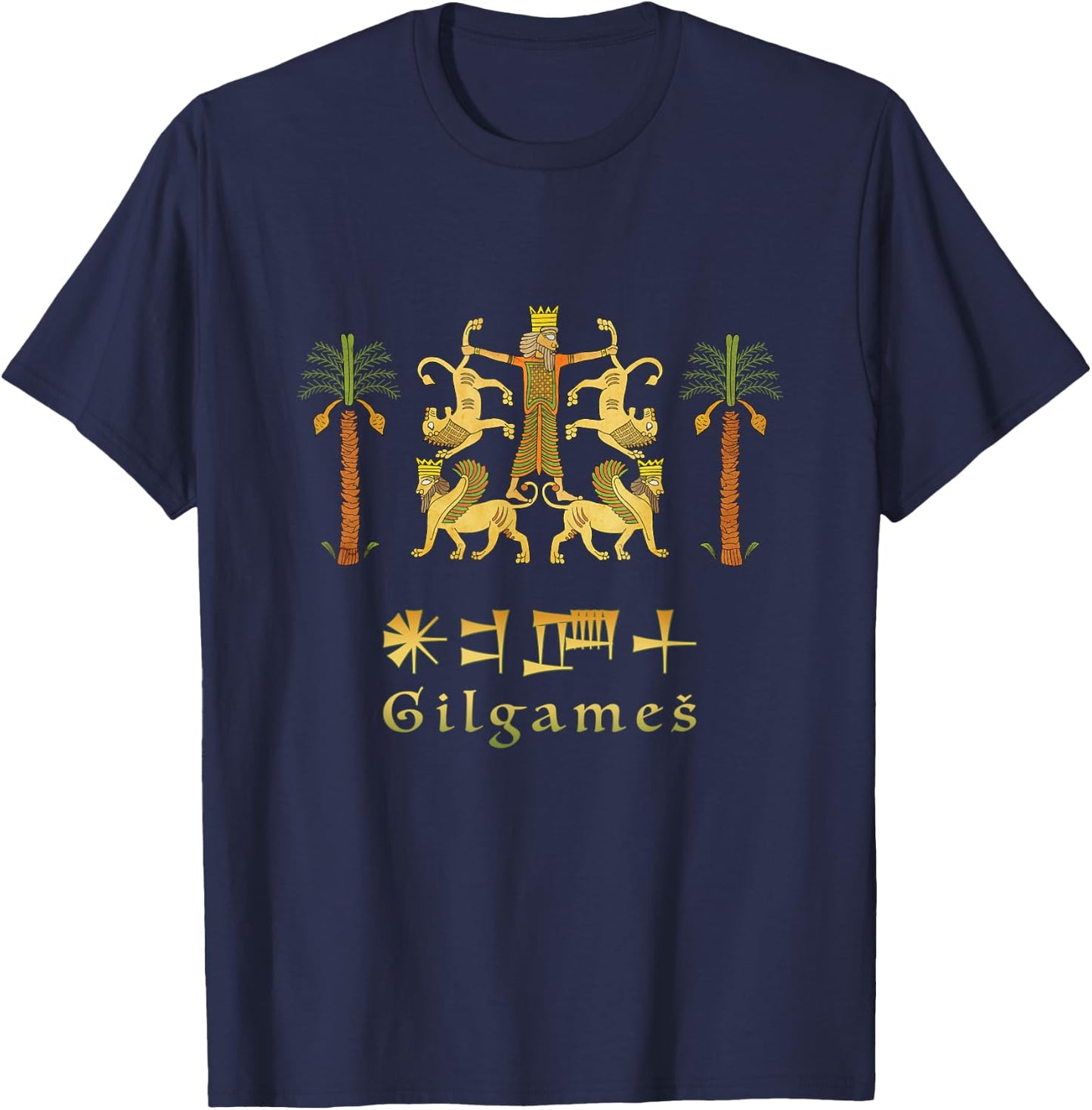 Gilgamesh T-Shirt - T-Shirt | Navy