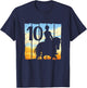 10th Birthday Horse Rider Horse Lover 10 Years Old Girl T-Shirt - T-Shirt | Navy