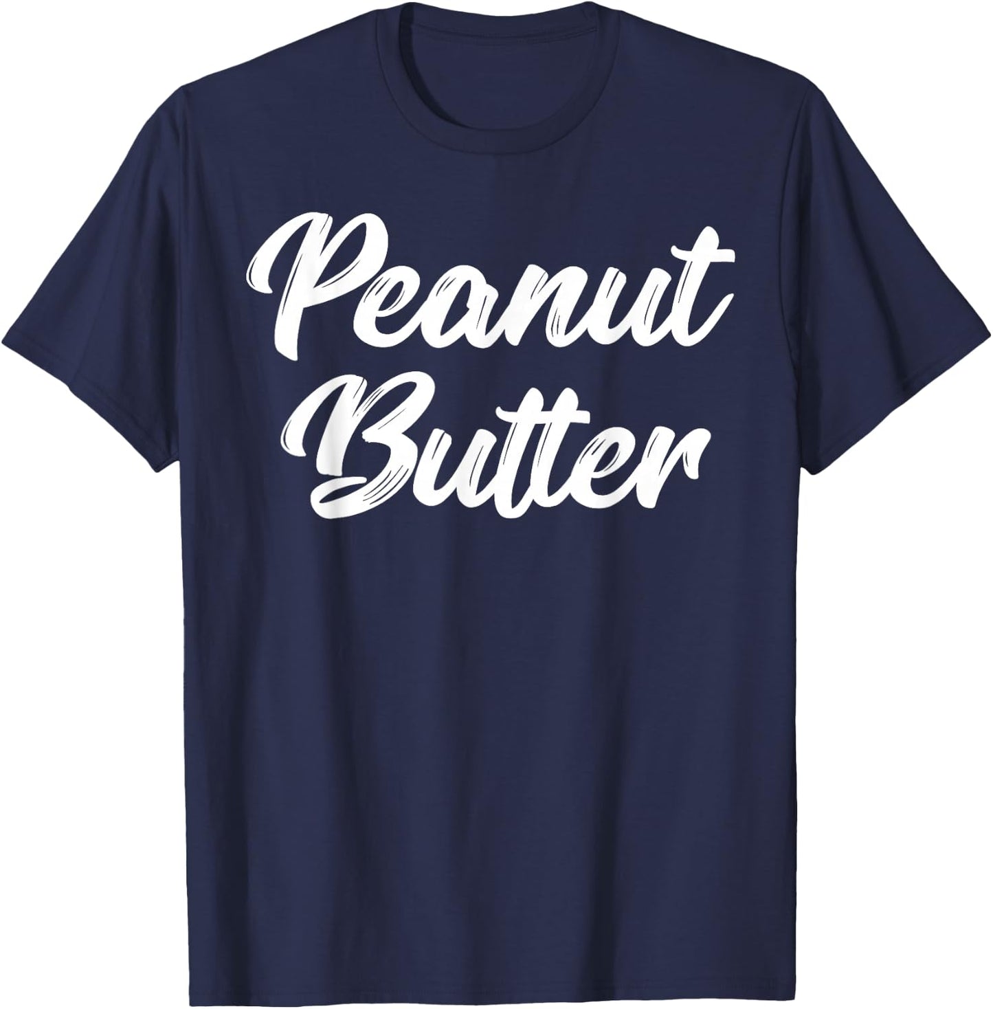 Peanut Butter Jelly Shirt Matching Couple Halloween Costume T-Shirt - T-Shirt | Navy