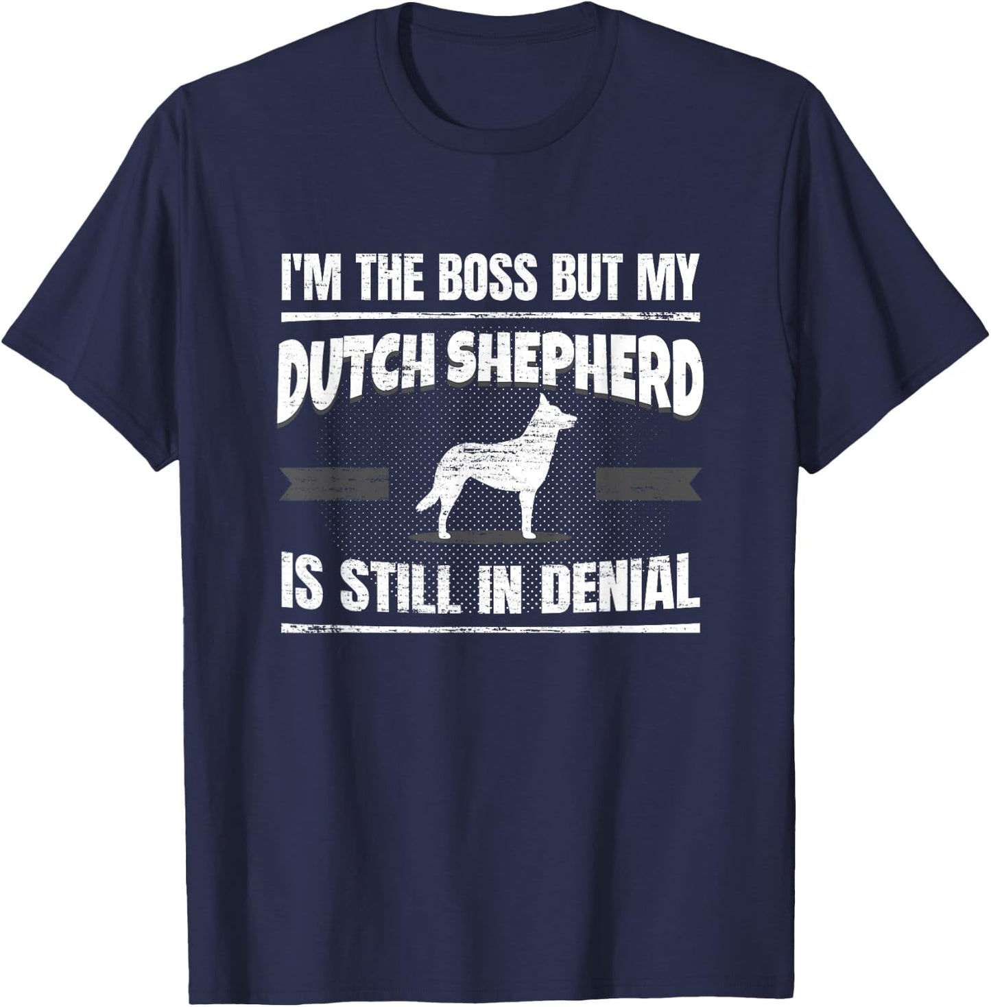 Dutch Shepherd Dog Training Funny Dog Lover Shirt Women T-Shirt - T-Shirt | Navy