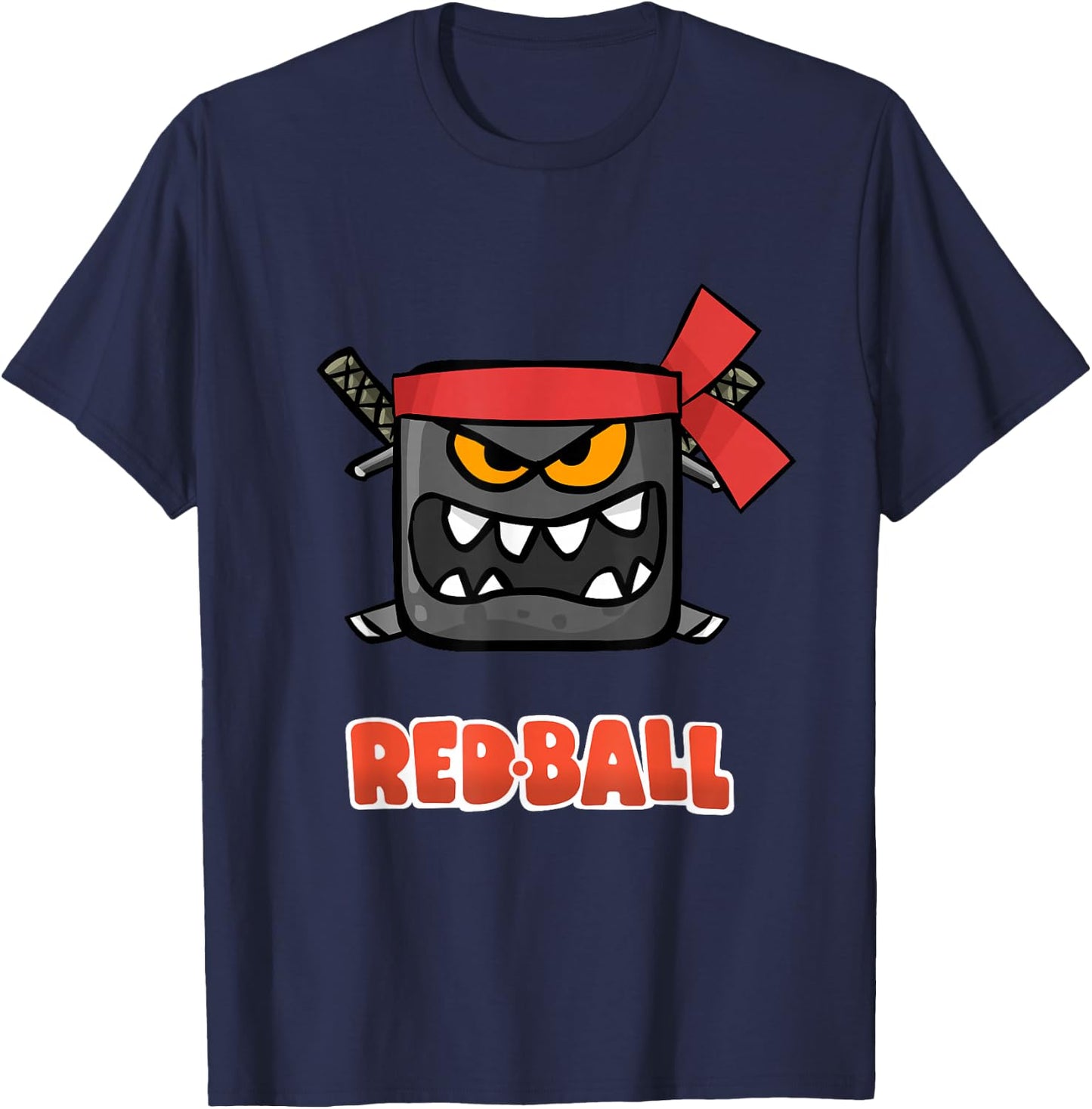 Red Ball 4 - The Samurai Box T-Shirt - T-Shirt | Navy