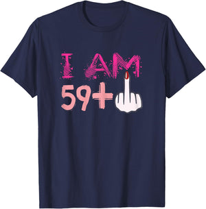 60th birthday Gift ideas Funny T shirt T-Shirt - T-Shirt | Navy