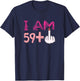60th birthday Gift ideas Funny T shirt T-Shirt - T-Shirt | Navy
