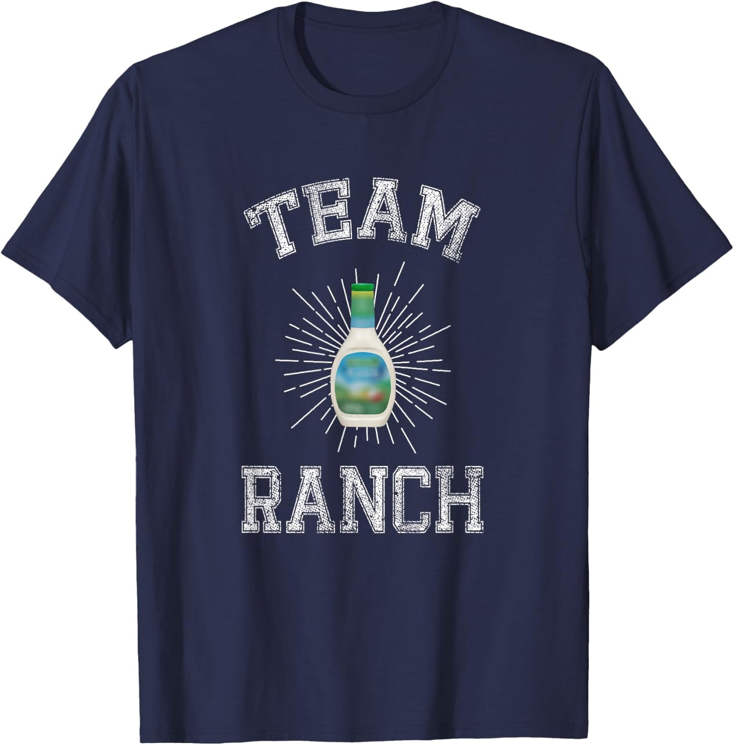 Team Ranch Funny Ranch Dressing Keto T-Shirt - T-Shirt | Navy
