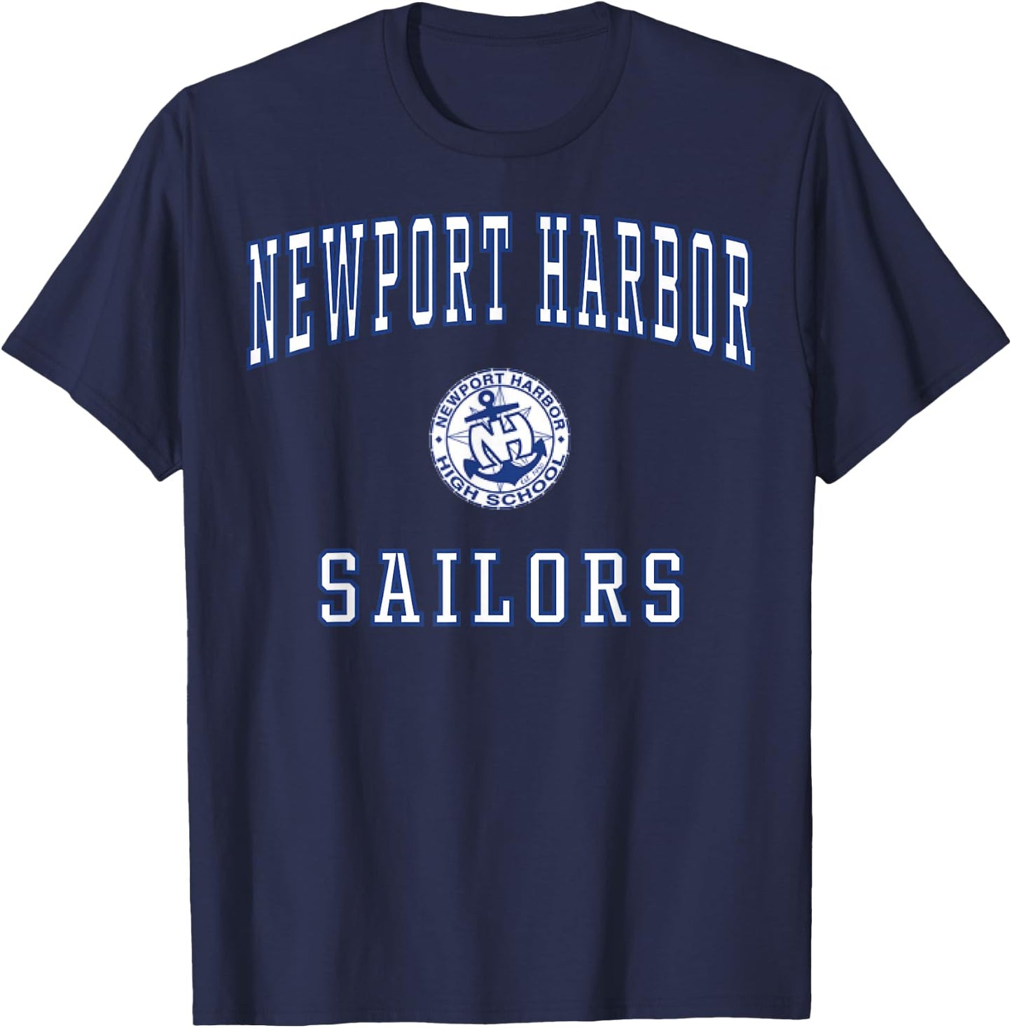 Newport Harbor High School Sailors C1 T-Shirt - T-Shirt | Navy