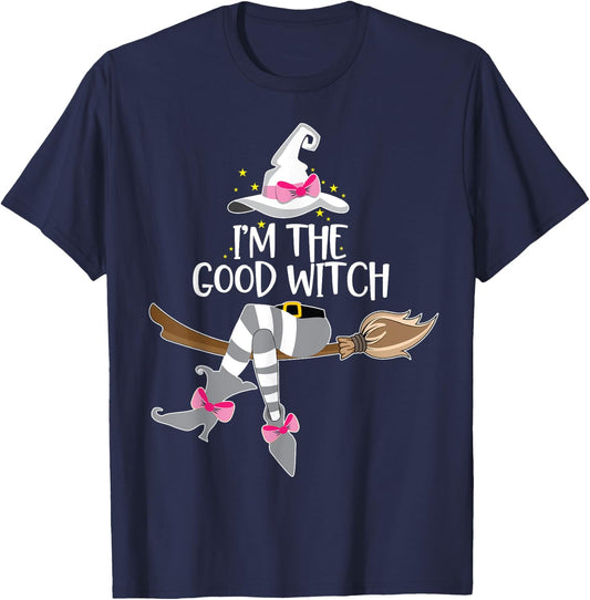Im the Good Witch Halloween Matching Group Costume T-Shirt - T-Shirt | Navy