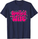 Spoiled Wife Spoiled Wife Funny Wife T-Shirt - T-Shirt | Navy