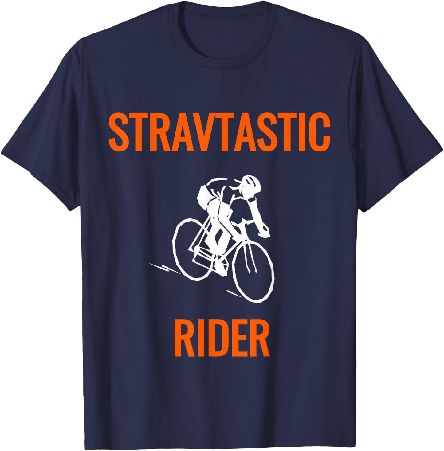 'Stravtastic Rider' Strava T-Shirt - T-Shirt | Navy